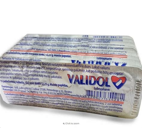 Validol .